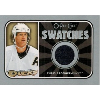 Jersey karty - Pronger Chris - 2006-07 O-Pee-Chee Swatches No.S-CP
