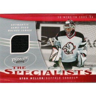 Jersey karty - Miller Ryan - 2006-07 Power Play Specialists Jerseys No.S-RM