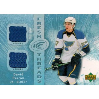 Jersey karty - Perron David - 2007-08 Ice Fresh Threads No.FT-DP