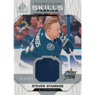 Jersey karty - Stamkos Steven - 2018-19 SP Game Used 18 All Star Skills Fabrics No.AS-SS