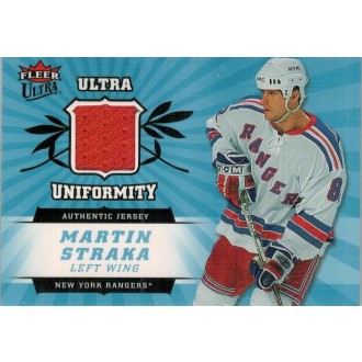 Jersey karty - Straka Martin - 2006-07 Ultra Uniformity red No.U-ST