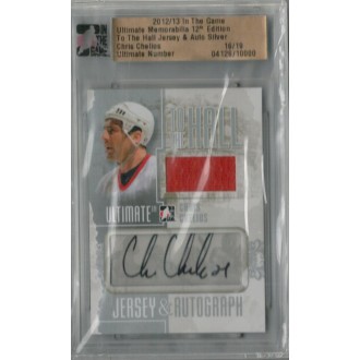 Podepsané karty - Chelios Chris - 2012-13 ITG Ultimate Memorabilia To the Hall Autograph Jerseys No.4