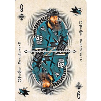 Insertní karty - Burns Brent - 2018-19 O-Pee-Chee Playing Cards No.9 A1