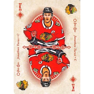 Insertní karty - Toews Jonathan - 2018-19 O-Pee-Chee Playing Cards No.K A1