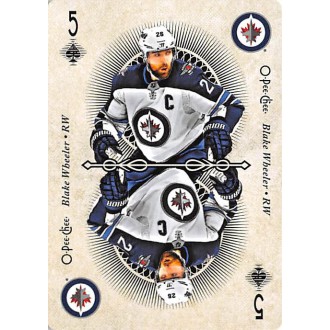 Insertní karty - Wheeler Blake - 2018-19 O-Pee-Chee Playing Cards No.5 A1