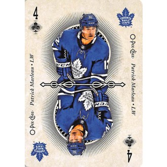 Insertní karty - Marleau Patrick - 2018-19 O-Pee-Chee Playing Cards No.4 A1