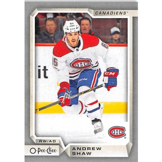 Paralelní karty - Shaw Andrew - 2018-19 O-Pee-Chee Silver No.303 A1