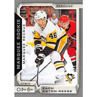 Paralelní karty - Aston-Reese Zach - 2018-19 O-Pee-Chee Silver No.549 A1
