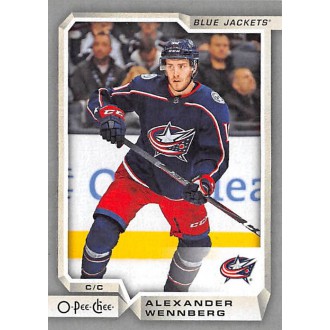 Paralelní karty - Wennberg Alexander - 2018-19 O-Pee-Chee Silver No.125 A1