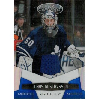 Paralelní karty - Gustavsson Jonas - 2010-11 Certified Mirror Blue No.135