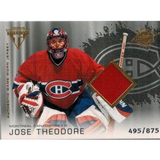 Jersey karty - Theodore Jose - 2003-04 Titanium No.162