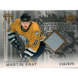 Jersey karty - Erat Martin - 2003-04 Titanium silver No.164