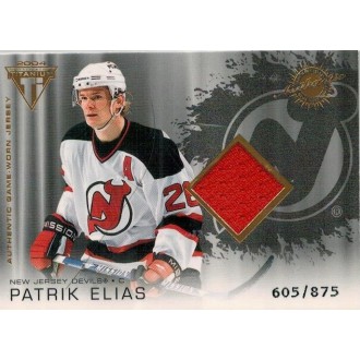 Jersey karty - Eliáš Patrik - 2003-04 Titanium No.166