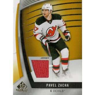 Jersey karty - Zacha Pavel - 2017-18 SP Game Used Gold No.24
