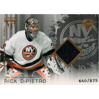 Jersey karty - DiPietro Rick - 2003-04 Titanium No.167