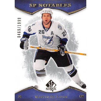 Řadové karty - St.Louis Martin - 2007-08 SP Authentic No.106