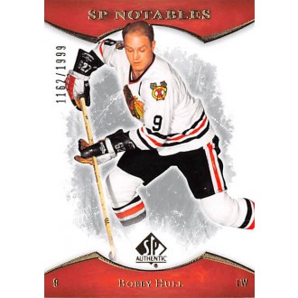 Řadové karty - Hull Bobby - 2007-08 SP Authentic No.147