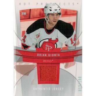 Jersey karty - Gionta Brian - 2006-07 Hot Prospects Red Hot No.59