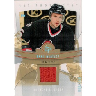 Jersey karty - Heatley Dany - 2006-07 Hot Prospects Red Hot No.68