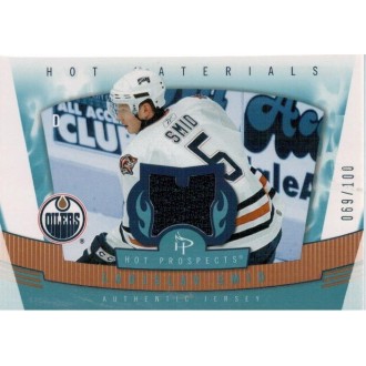 Jersey karty - Šmíd Ladislav - 2006-07 Hot Prospects Hot Materials Red Hot No.HM-LS