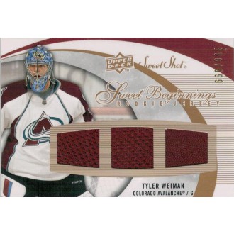 Jersey karty - Weiman Tyler - 2007-08 Sweet Shot No.144