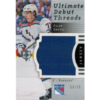 Jersey karty - Chytil Filip - 2017-18 Ultimate Collection 07-08 Retro Debut Threads No.RDT-FC