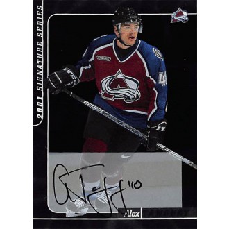 Podepsané karty - Tanguay Alex - 2000-01 BAP Signature Series Autographs No.120