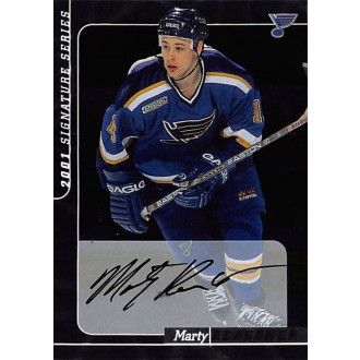 Podepsané karty - Reasoner Marty - 2000-01 BAP Signature Series Autographs No.61