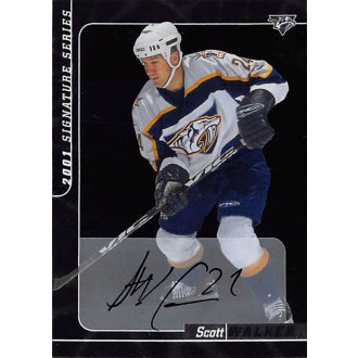 Podepsané karty - Walker Scott - 2000-01 BAP Signature Series Autographs No.43