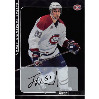 Podepsané karty - Ward Jason - 2000-01 BAP Signature Series Autographs No.20