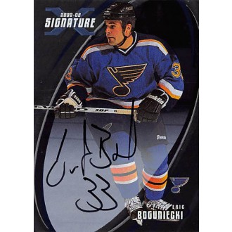Podepsané karty - Boguniecki Eric - 2002-03 BAP Signature Series Autographs No.150