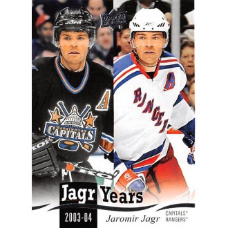 Insertní karty - Jágr Jaromír - 2018-19 Upper Deck Jagr Years No.JJ14