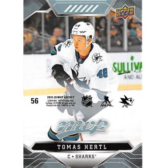 Paralelní karty - Hertl Tomáš - 2019-20 MVP Puzzle Back No.56