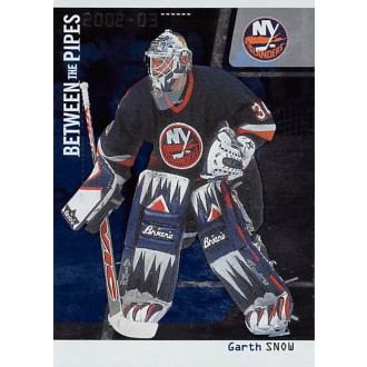 Řadové karty - Snow Garth - 2002-03 Between The Pipes No.57