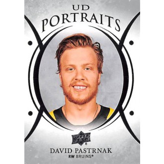 Insertní karty - Pastrňák David - 2018-19 Upper Deck UD Portraits No.P24