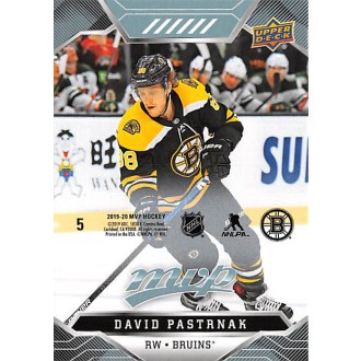 Paralelní karty - Pastrňák David - 2019-20 MVP Puzzle Back No.5