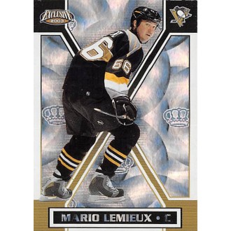 Řadové karty - Lemieux Mario - 2002-03 Exclusive No.138