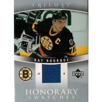 Jersey karty - Bourque Ray - 2006-07 Trilogy Honorary Swatches - blue No.HS-BO