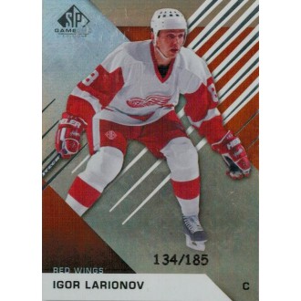Paralelní karty - Larionov Igor - 2016-17 SP Game Used Orange Rainbow Draft Year No.93