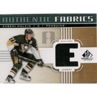 Jersey karty - Malkin Evgeni - 2011-12 SP Game Used Authentic Fabrics No.AF-EM