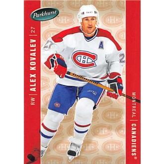 Řadové karty - Kovalev Alex - 2005-06 Parkhurst No.251