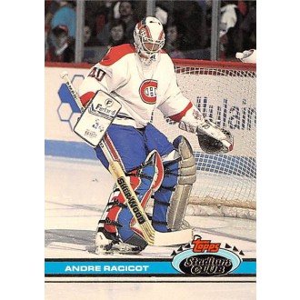 Řadové karty - Racicot Andre - 1991-92 Stadium Club No.377