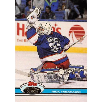 Řadové karty - Tabaracci Rick - 1991-92 Stadium Club No.395
