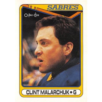 Řadové karty - Malarchuk Clint - 1990-91 O-Pee-Chee No.371