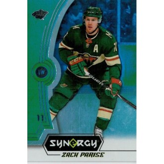 Paralelní karty - Parise Zach - 2018-19 Synergy Blue No.19