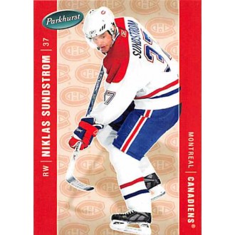 Řadové karty - Sundstrom Niklas - 2005-06 Parkhurst No.265
