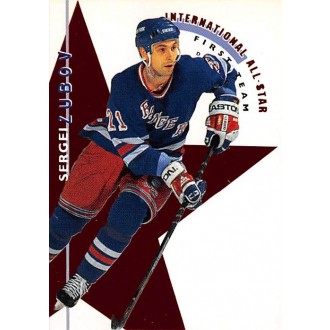 Insertní karty - Zubov Sergei, Zhitnik Alexei - 1995-96 Parkhurst International All-Stars No.3