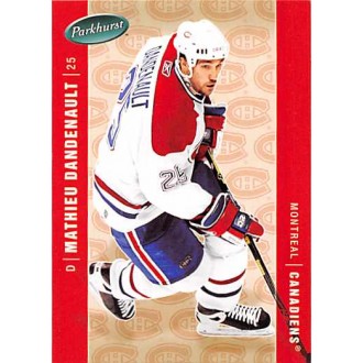 Řadové karty - Dandenault Mathieu - 2005-06 Parkhurst No.267