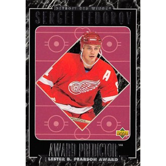 Insertní karty - Fedorov Sergei - 1995-96 Upper Deck Predictor Retail No.R44