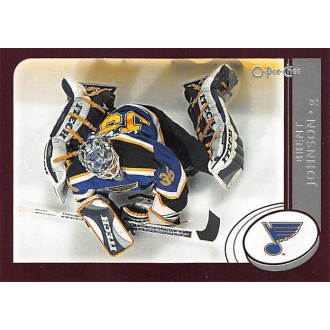 Řadové karty - Johnson Brent - 2002-03 O-Pee-Chee No.122